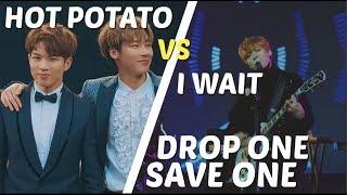 DROP ONE, SAVE ONE KPOP (CHOOSE BETWEEN TWO SONGS)