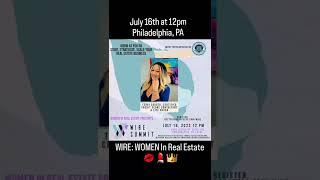 SHORTS | EVENT ALERT! WIRE: WOMEN In Real Estate | READ DESCRIPTION