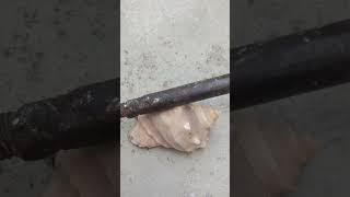 Upcycling Old Tools into a Realistic Snail Shell Sculpture #shorts #viralvideo #restoration #art
