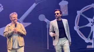 David Tennant and Michael Sheen at Pub In The Park All Star Charity Gala 2024 event  :) 