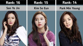 Top 25 Most Beautiful Korean Actress in 2023.