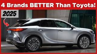 4 Car Brands That Beat Toyota in Reliability - Consumer Reports!