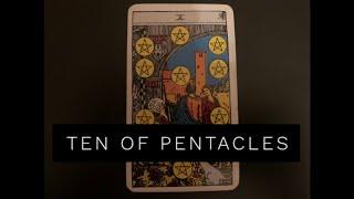 TEN OF PENTACLES TAROT (Upright Meaning)