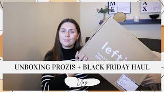 UNBOXING PROZIS + BLACK FRIDAY HAUL *lefties, mango & zara* | VLOG