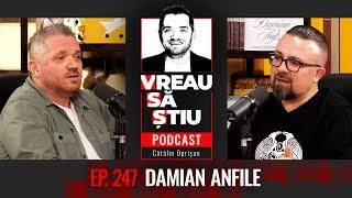 DAMIAN ANFILE: "Vikingii au ajuns la  Constantinopol cu bărcuța." | VREAU SĂ ȘTIU EP 247