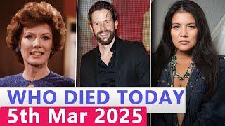 13 Famous Actors Who died Today 5th March 2025