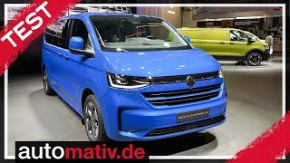 Zuviel Ford Transit? Neuer VW Bus Transporter und Caravelle im ersten Check - IAA Nutzfahrzeuge 2024