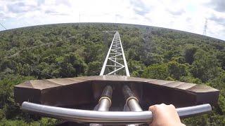 200 FOOT | RARE & BIZARRE JUNGLE Roller Coaster in MEXICO?! | Meet Selvatica’s Jungle Coaster!