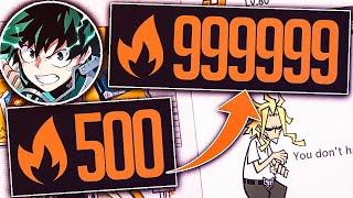 YOURE MISSING OUT ON BIG BP GAINS!! The BEST Ways To Gain BP (Battlepower) | MHA: The Strongest Hero