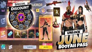 Buying June Month Booyah Pass | June Booyah Pass Unlock | FF New Event Today | Free Fire New Event