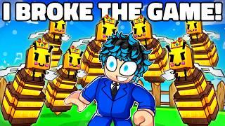 I Hatched a Full Queen Bee Army in Grow a Garden!