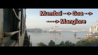 Konkan Railways | Mumbai - Goa - Mangalore | Tunnel Crossing