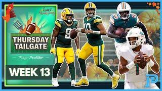 Dolphins vs Packers Preview, Thursday Night Fantasy Start/Sits & Injury Updates