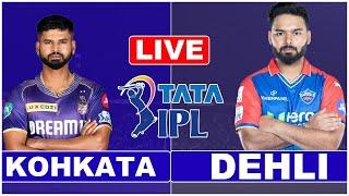 LIVE: KKR VS DC, Match 47 | IPL LIVE SCORES AND COMMENTARY | KOLKATA KNIGHT RIDERS Pre Match Show