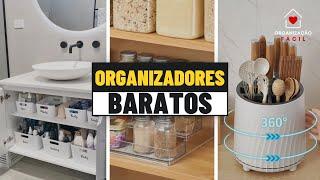 20 Coisas SUPER BARATAS para Manter Sua CASA ORGANIZADA