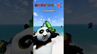 Cars vs Kung Fu Panda Characters  BeamNG.Drive #shorts #beamngdrive