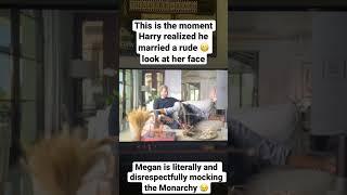 Megan Markle mocked royal traditions  #meganmarkle #shorts #royalfamily #princeharry #netflix