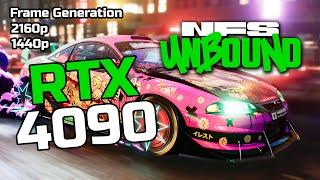 RTX 4090 | NFS Unbound ( 4K , 1440p | Frame Generation )