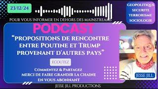 PAYS PROPOSANT UN ABRI A POUTINE & TRUMP POUR NEGOCIER. Par Jesse JILL