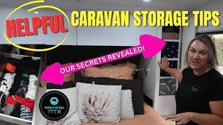 Caravan Storage TIPS, TRICKS and HACKS | Caravanning Australia Preparation - WWK EP 5