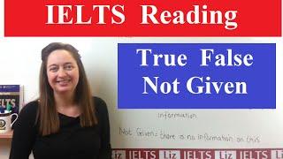 IELTS Reading Tips: True False Not Given