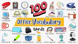 100 office vocabulary words | Learn Only English