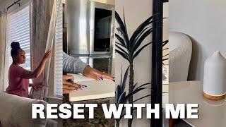 RESET WITH ME | Decluttering, Cleaning, Laundry, Grocery Shopping, Meal Prep + More | ShaniceAlisha.