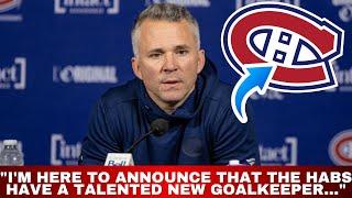 BREAKING NEWS! NEW GOALKEEPER CONFIRMED! ST LOUIS JUST ANNOUNCED! LOOK AT THIS! CANADIENS NEWS