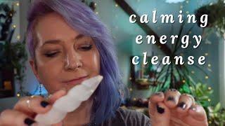 Calming Energy Cleanse  Soft Spoken Reiki ASMR  Full Body Cleanse