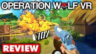 Operation Wolf Returns First Mission VR Review PlayStation VR2 / Meta Quest 2