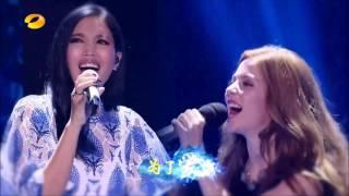 A-Lin & Lexi Walker - "月光愛人" (Moonlight Lover) Live at Tian Tian Xiang Shang (天天向上) 2016