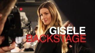 GISELE BACKSTAGE: ALEXANDER WANG FALL 2012 | MODTV