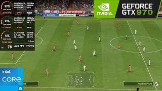 GTX 970 : EA Sports FC 25 - 1080p Low, Medium, High, Ultra