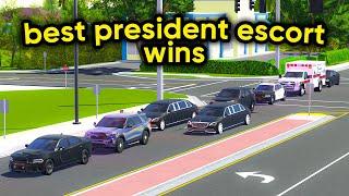 Whoever Creates The BEST PRESIDENT ESCORT Wins 500 ROBUX!