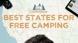 Best States For Free Camping and Boondocking