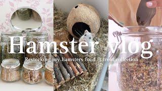 Restocking my Hamster Food & Treat collection 