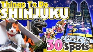 Things to do in Shinjuku, Tokyo / Japan Travel Ultimate Guide / Food and Tips 2024