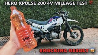 HERO XPULSE 200 4V MILEAGE TEST | SHOCKING RESULT 