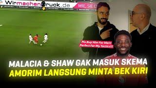 Gak Puas Lihat Penampilan Malacia & Shaw!!! Ruben Amorim Langsung Minta Manajemen Datangkan Davies