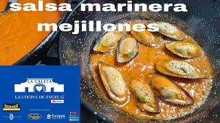 Salsa marinera para pescados y mariscos