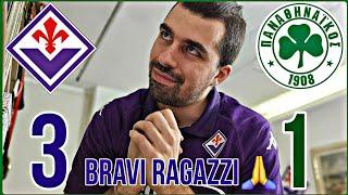 ️🟢 FIORENTINA - PANATHINAIKOS 3-1: INCREDIBILE SIAMO AI QUARTI, BRAVI RAGAZZI️