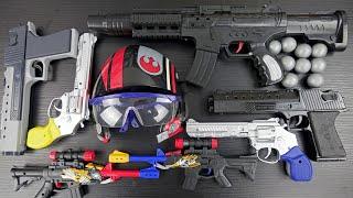 Ball Throwing Weapons - Small but Effective Bead Throwing Rifles - PAT PAT Guns and Toy Mask