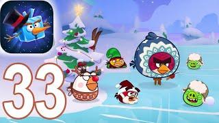 Angry Birds Reloaded SNOWBALL SHOWDOWN ⭐⭐⭐ 3 Stars  - 1  to 30 - Walkthrough Part 33 (iOS)