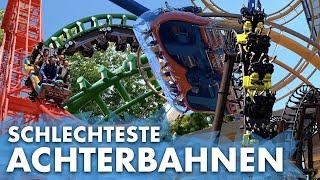 TOP 10 schlechteste Achterbahnen auf der Welt