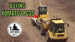 Ultimate Mini Excavator: Buying A Komatsu Pc35 Mr-5!