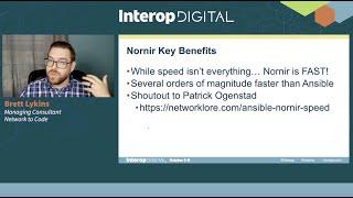 Nornir: Solve Big Problems Fast, Interop 2020