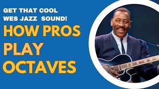 Get that cool vintage jazz sound - how to learn octaves on guitar!