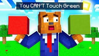 Minecraft BUT, You Cant Touch Colors