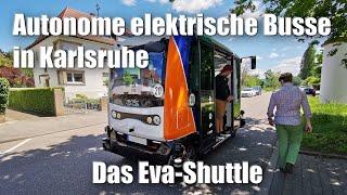 Autonome elektrische Busse in Karlsruhe - Projekt Eva-Shuttle
