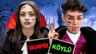 VAMPİR & KÖYLÜ OYNADIK !? Ahmet Can Dündar | Feride Özdinç | Sıla Dündar | Mert Eren| Cihan Albayrak